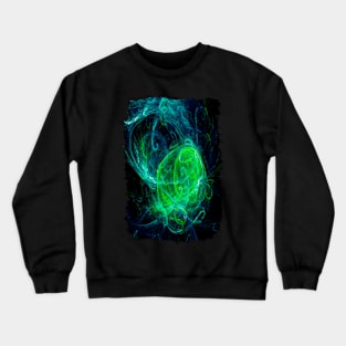 Alien Green Blue Crewneck Sweatshirt